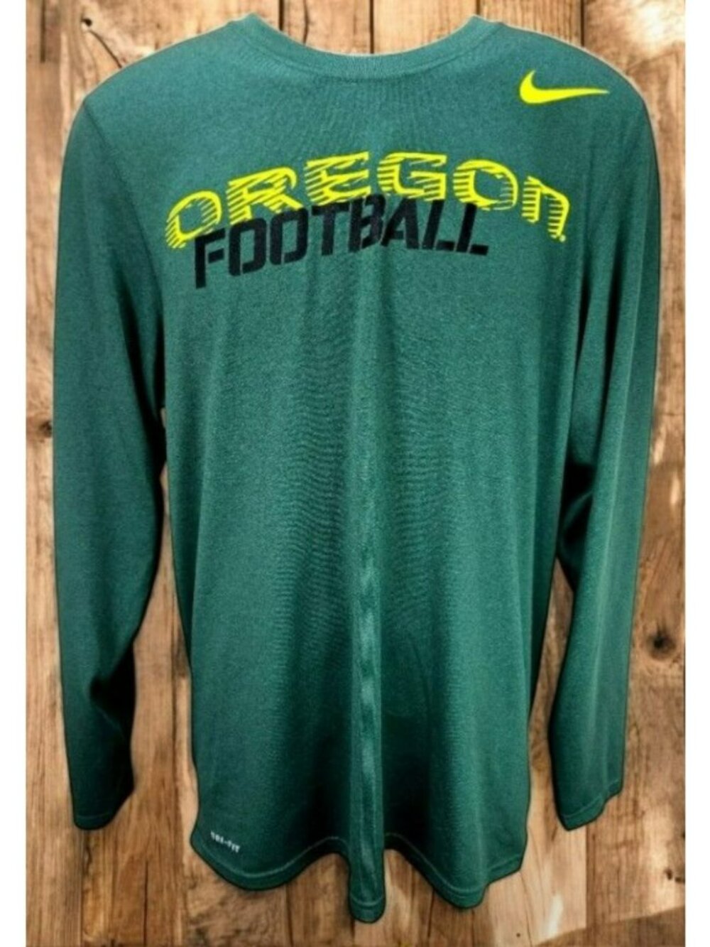 Oregon Ducks Nike Dri-Fit Long Sleeve T-Shirt Size Small